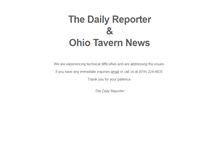 Tablet Screenshot of news.thedailyreporteronline.com